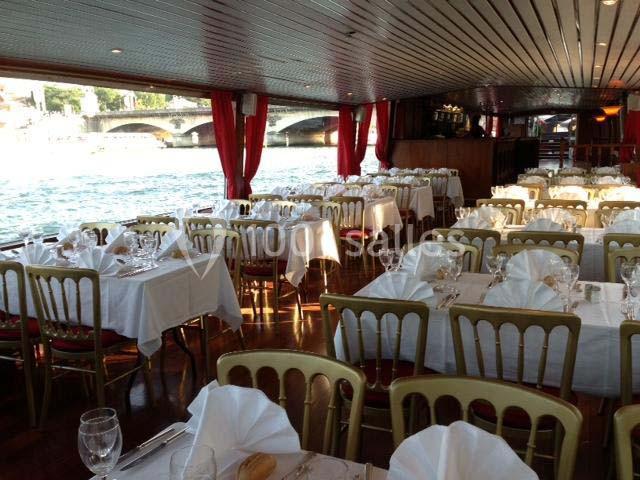 Location salle Paris 16 (Paris) - Bateau Ile De France #4