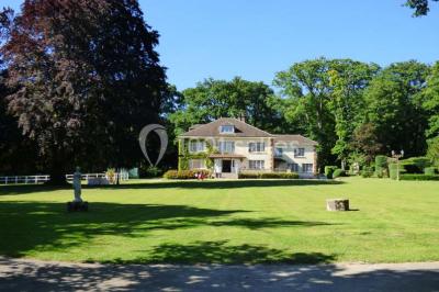 Salle de bain moderne avec douche à l'italienne, barres d'appui murales et toilettes accessibles.
