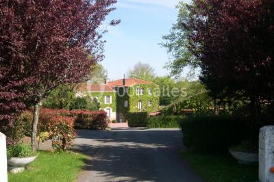 Salle décorée avec des tables hautes blanches, des nappes et des éléments suspendus dans un style épuré et chaleureux.