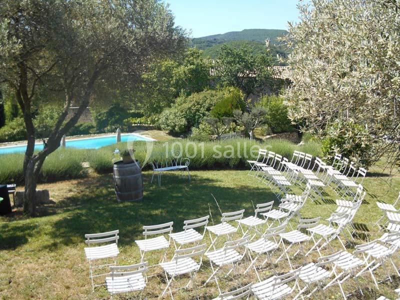Location salle Saint-Christol-de-Rodières (Gard) - Le Clos D'hullias #2